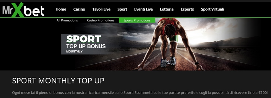 Il poster bonus topup